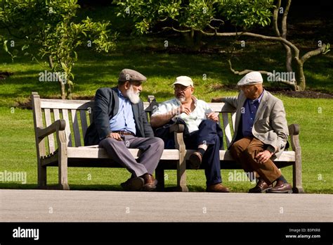 Old Men in the Park .